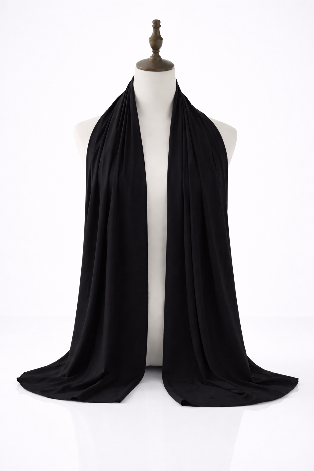 Midnight Plum Chiffon Hijab