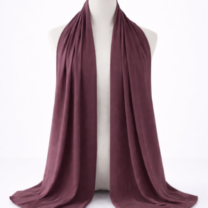 Elegant-mauve-hijab-on-mannequin-bust