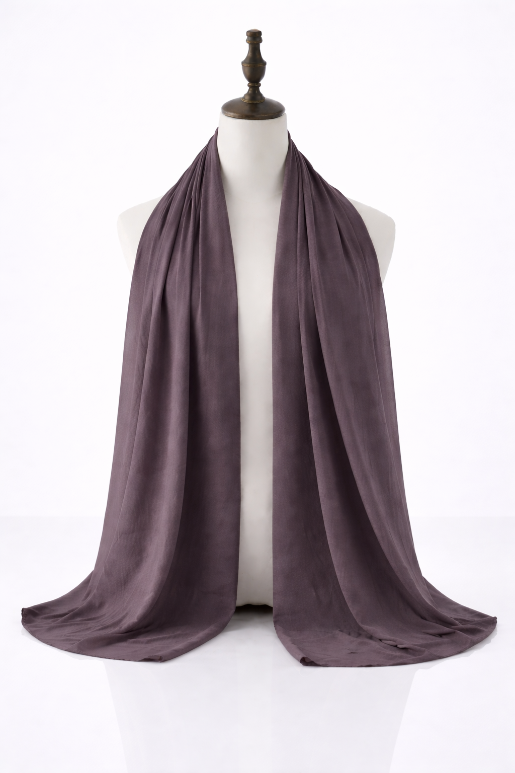 Deep Mauve Chiffon Hijab