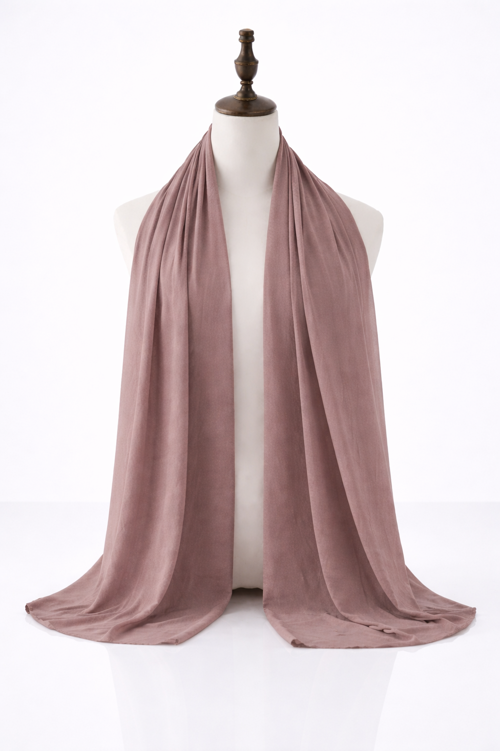 Dusty Rose Chiffon Hijab