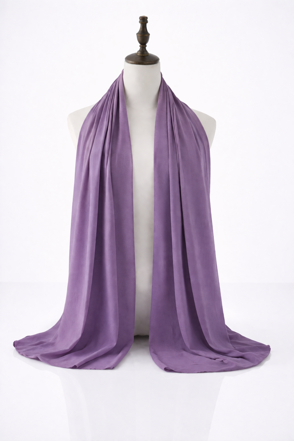Soft Lilac Chiffon Hijab