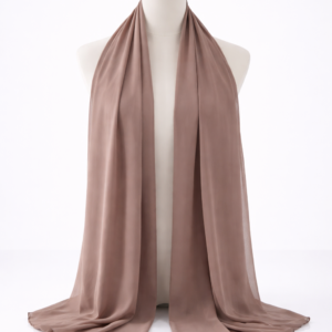 Dusty Nude chiffon hijab