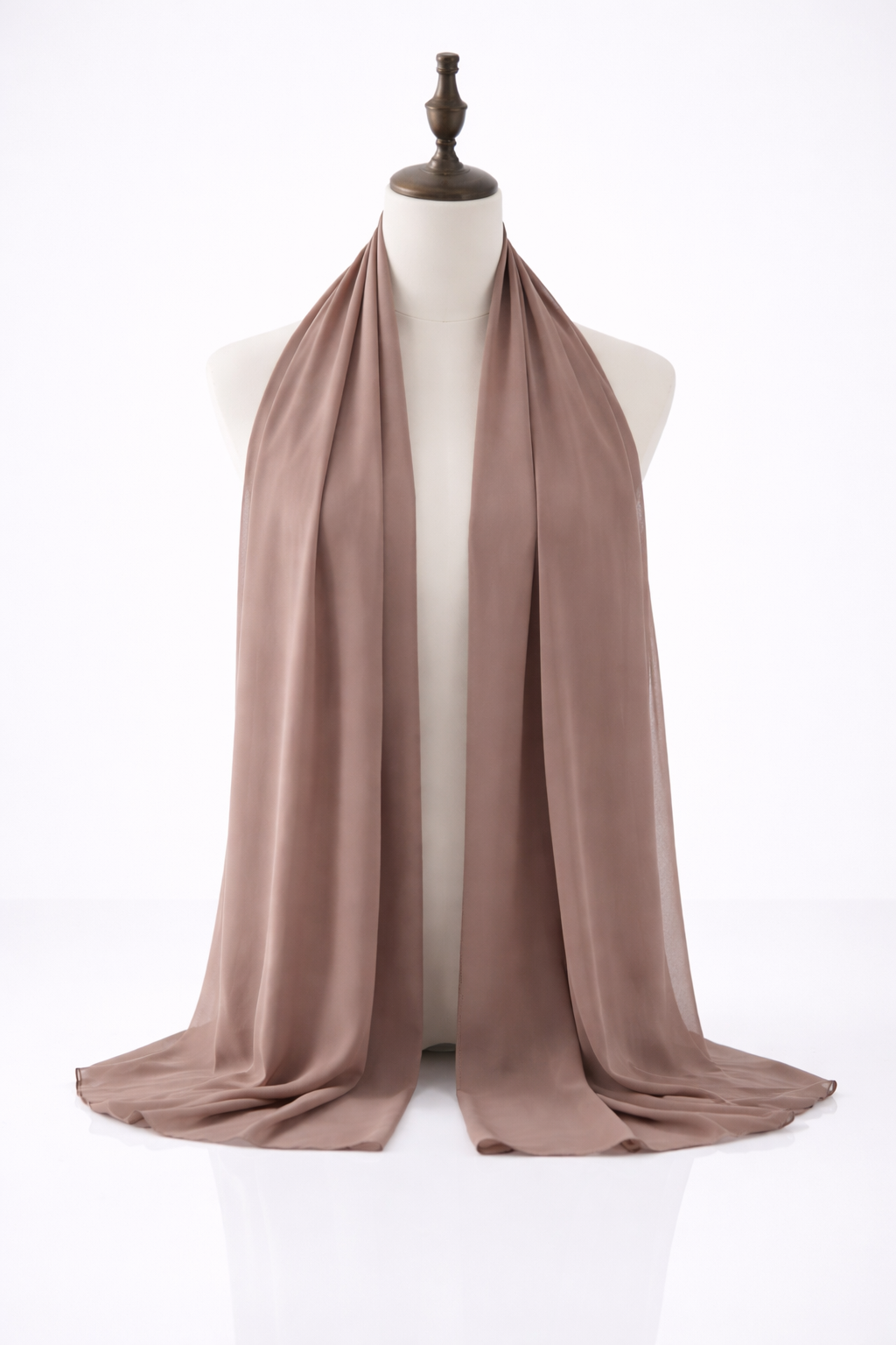 Dusty Nude chiffon hijab
