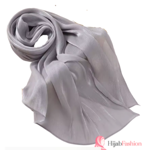 Chiffon Silk Scarves - Pearl Grey